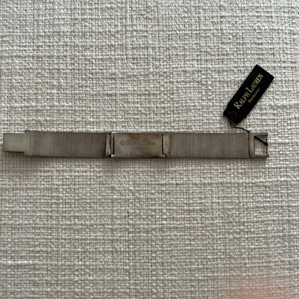 Ralph Lauren deco bracelet with original tags needs polishing - Picture 2 of 5
